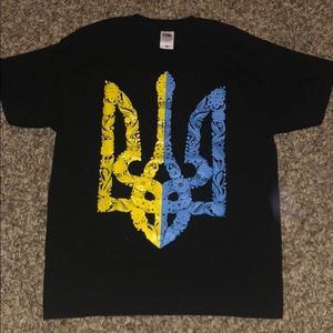 Unworn Medium Ukraine Tryzub T-shirt